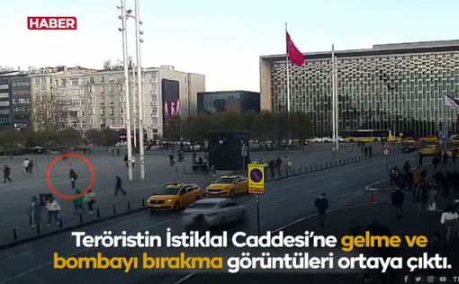 Теракт в Стамбуле: момент закладывания бомбы попал на видео