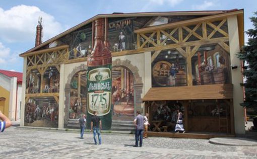 Фасад пивоварни Львова внесен в Книгу рекордов