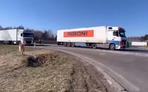 Граница Польши блокирована, ни один грузовик не проехал в Беларусь