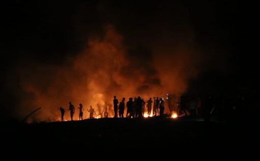 Ночь беспорядков на границе с Газой: один погибший, 15 раненых