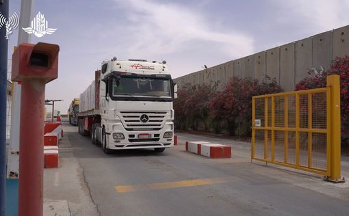 В Газу въехали 1858 грузовиков с гумпомощью за неделю