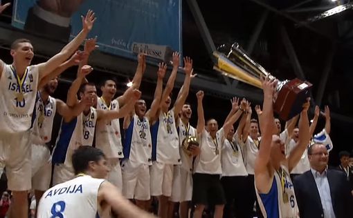 Израиль - чемпион Европы по баскетболу среди юношей