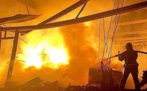 В Одессе ракета Х-59 попала в предприятие | Фото: ДСНС