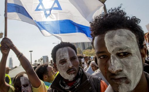 Нелегалы вновь протестовали в Тель-Авиве