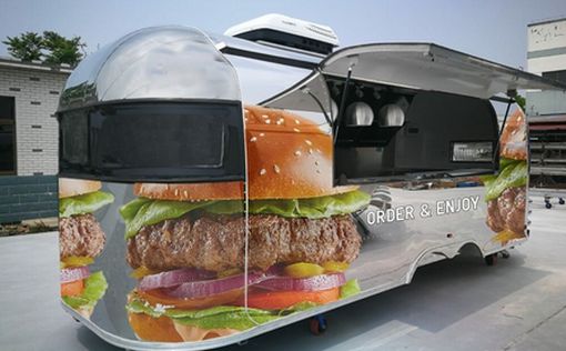 Впервые в Израиле: автофургоны с гамбургерами BBB