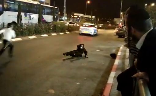 Бейтар-Илит: авто муниципальной полиции сбило пешехода