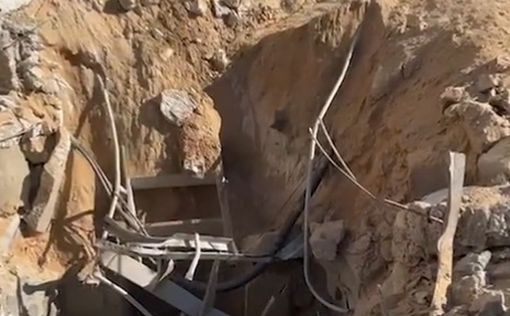 В Шифе обнаружены шахта тоннеля и застрявшая машина с оружием