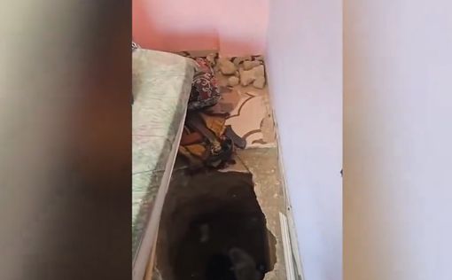 Находка в Рафиахе: шахта в детской спальне и оружие под кроватью | Фото: ЦАХАЛ