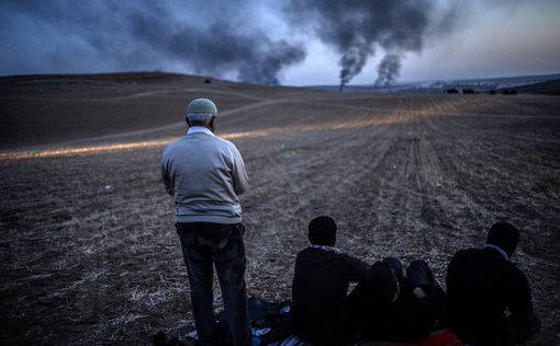 На территорию Турции залетел снаряд из Кобани