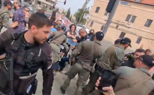 На антивоенном протесте в Иерусалиме есть арестованные
