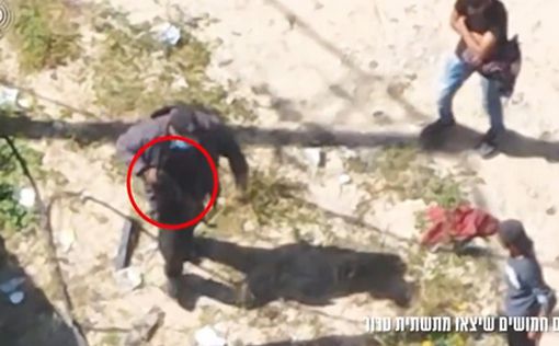 Видео: уничтожение террористического звена вблизи позиций ЦАХАЛа