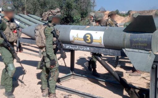 В сети опубликованы фото захваченных у Исламского джихада ракет Бадр-3