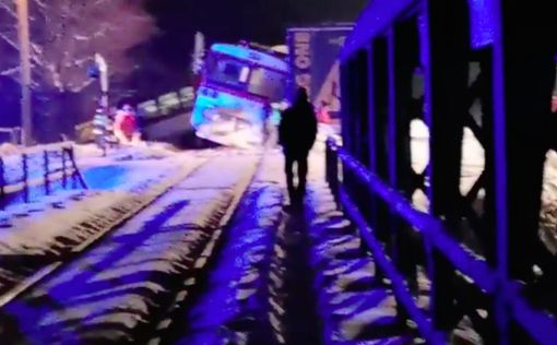 В Словакии поезд потерпел крушение, есть пострадавшие