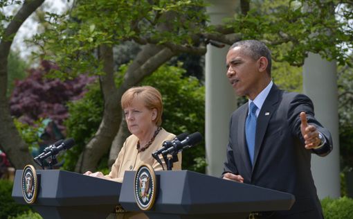 Обама и Меркель пригрозили дальнейшими санкциями Москве
