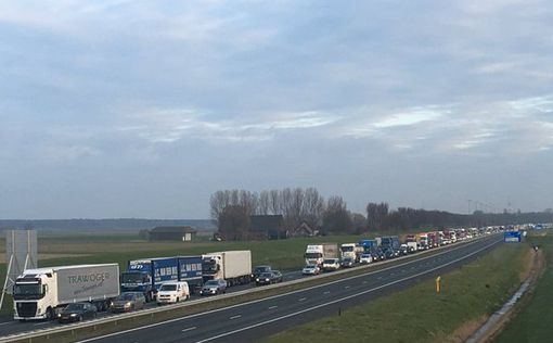 Бегство из Бельгии: пробка на границе – 35 км