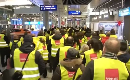 Забастовки парализовали работу аэропортов в Германии