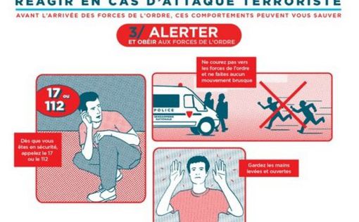 Во Франции вышла инструкция "Как выжить во время теракта"