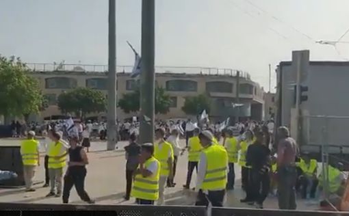 Произошли столкновения с полицией у Шхемских ворот