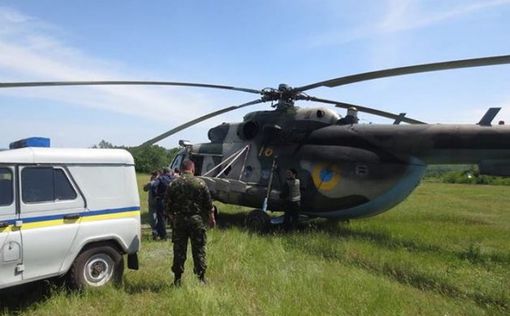 В сбитом вертолете погиб украинский генерал