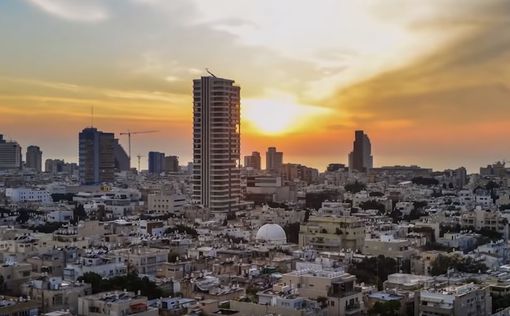 Как выглядит карантинный Тель-Авив с высоты птичьего полета