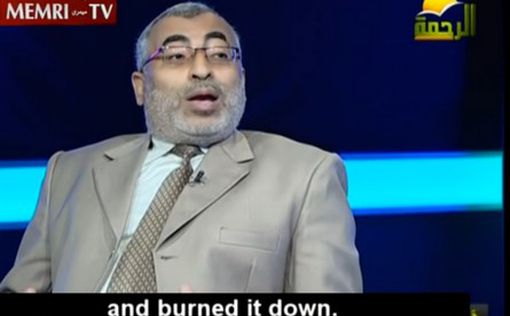 Профессор и ведущий согласились: евреев можно только сжечь