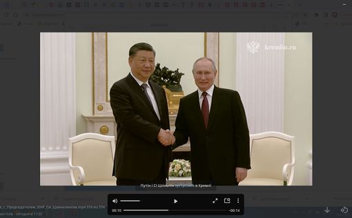 Путин и Си Цзиньпин встречаются в Кремле