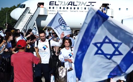 243 олим прибыли из Украины в Израиль