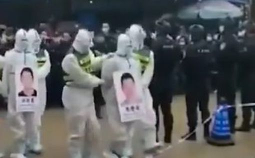 "Марш позора" для нарушителей COVID-ограничений прошел в Китае