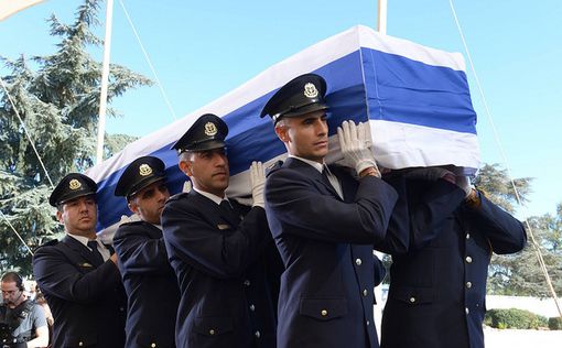 Церемония погребения девятого президента Израиля Переса