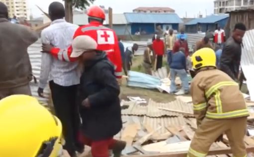 В Кении рухнуло здание школы: есть жертвы