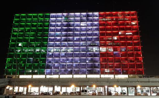 Иерусалим и Тель-Авив осветились в поддержку Италии