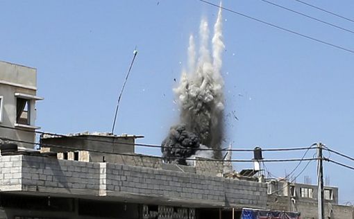 В результате взрыва в Газе обрушился 14-этажный дом