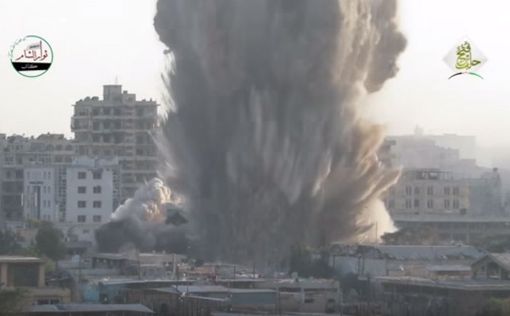 Чудовищный взрыв в Алеппо, убиты 40 солдат Асада