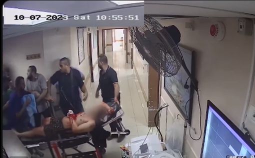 ЦАХАЛ показал видео с привезенными в больницу "Шифа" заложниками
