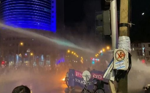 Тяжелые столкновения с полицией в Тель-Авиве
