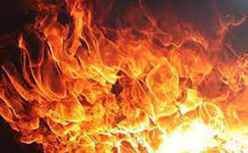 Пожар в Ашкелоне: двое пострадавших