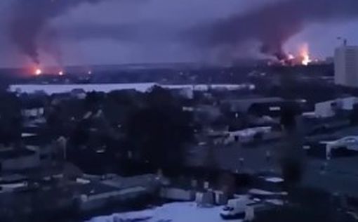 Харьков охватили пожары после обстрелов