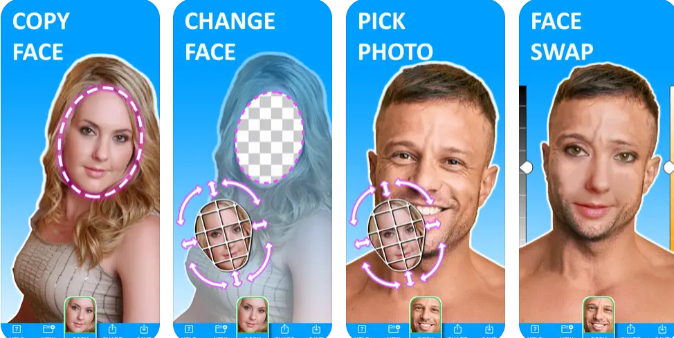 copy replace face app
